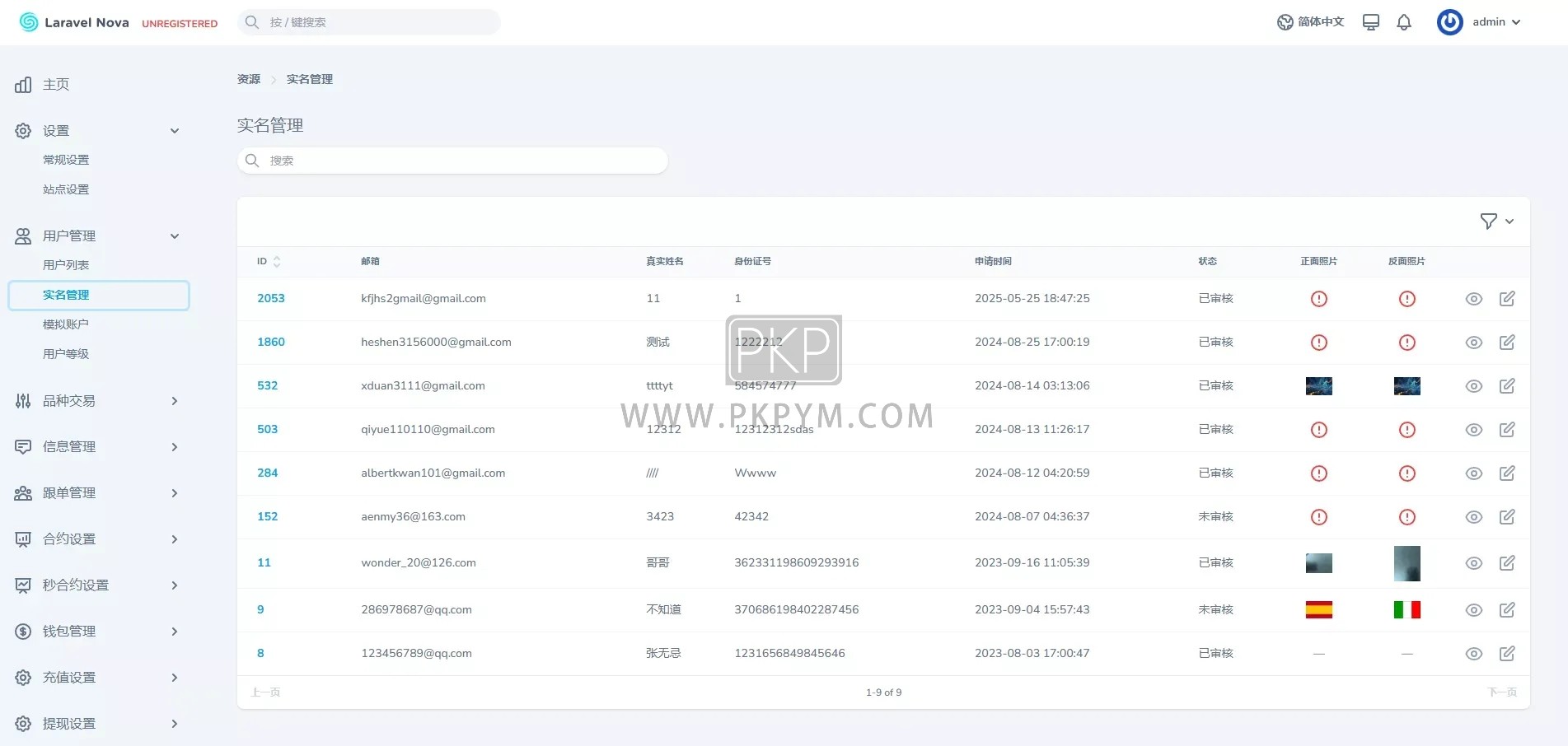 多金融交易所系统源码 | 能源|虚拟币|PC端手机uniapp 商品图片 20