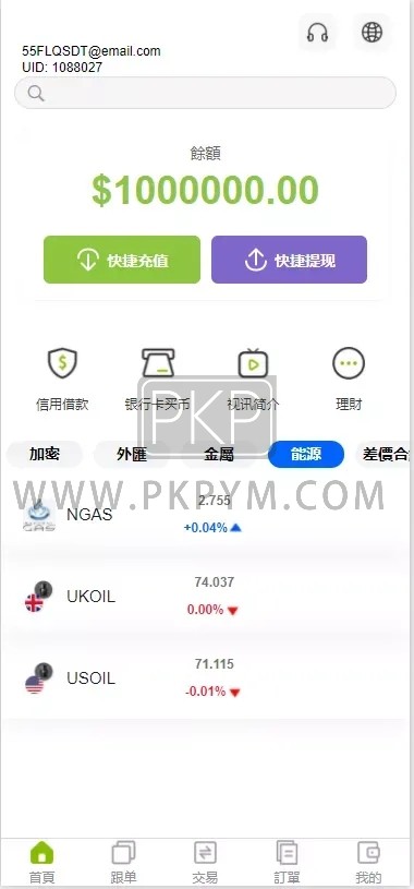 多金融交易所系统源码 | 能源|虚拟币|PC端手机uniapp 商品展示图