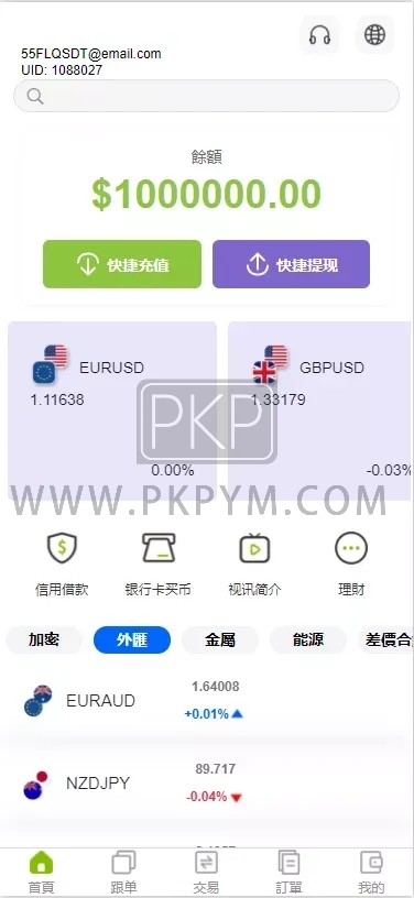 多金融交易所系统源码 | 能源|虚拟币|PC端手机uniapp 商品图片 2