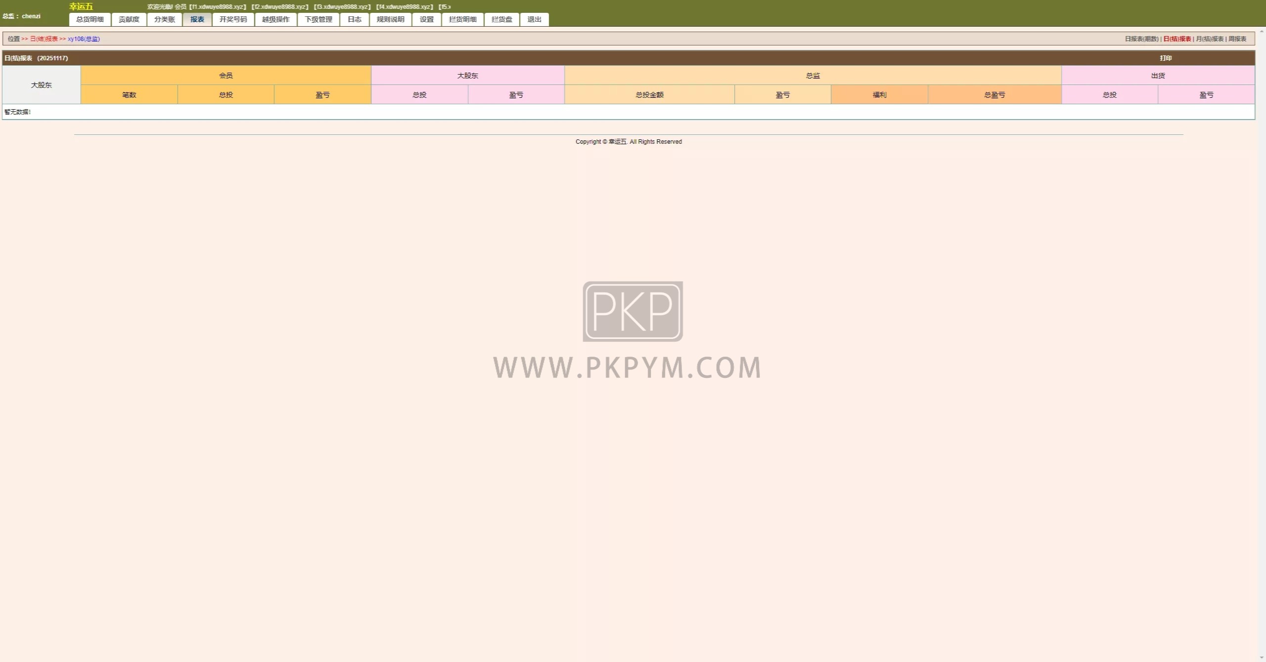 海南幸运五星彩 | 七星彩系统源码·PHP开发＋支持小票打印 商品图片 15