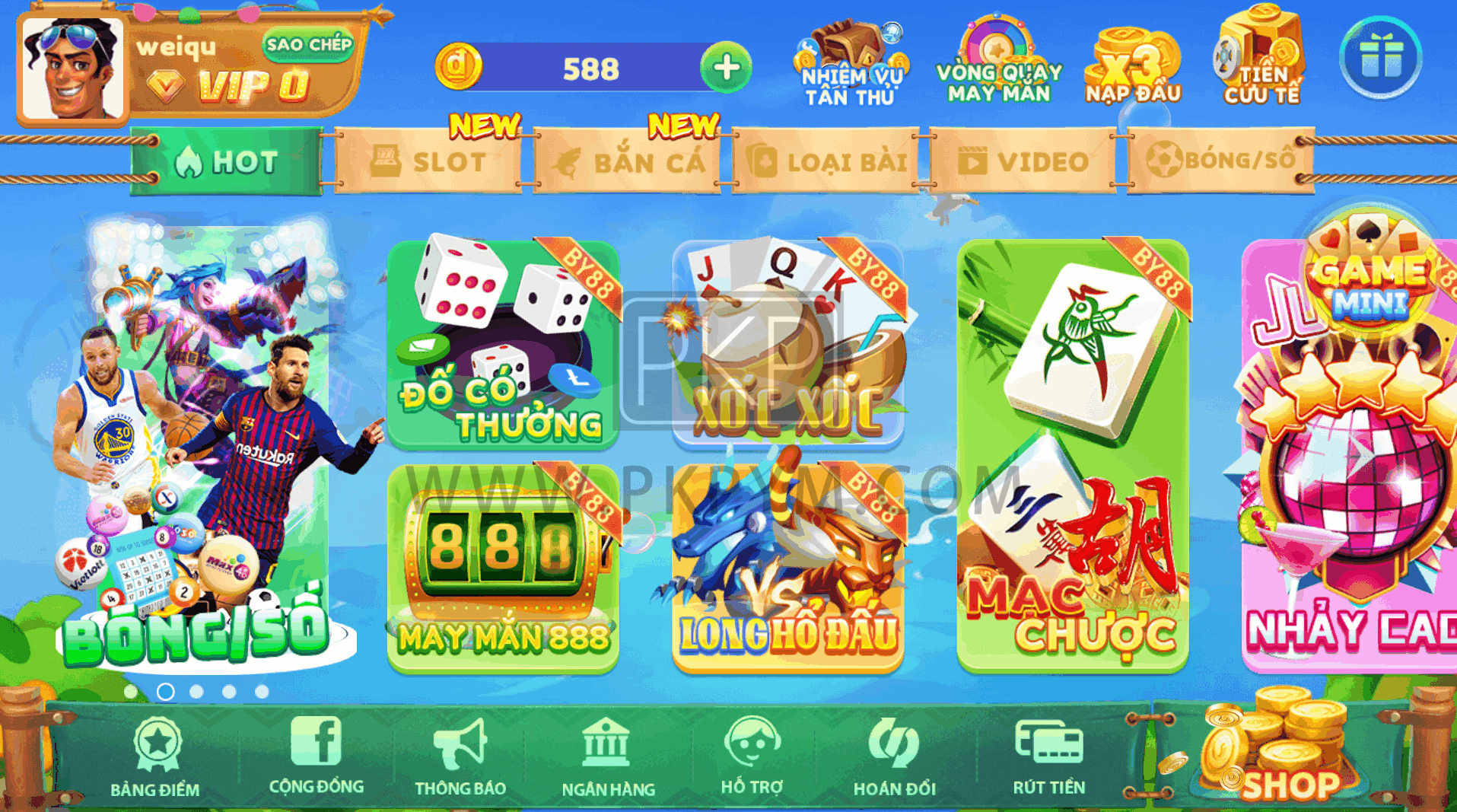 越南BY88游戏系统源码 | 棋牌＋Slots平台程序 商品图片 2
